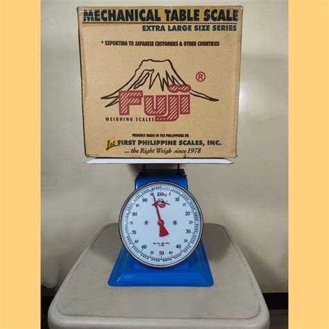 fuji weighing scale 100kg|Fuji 100 kg. Flat Table Scale Timbangan 100 kilo Weighing Scale .